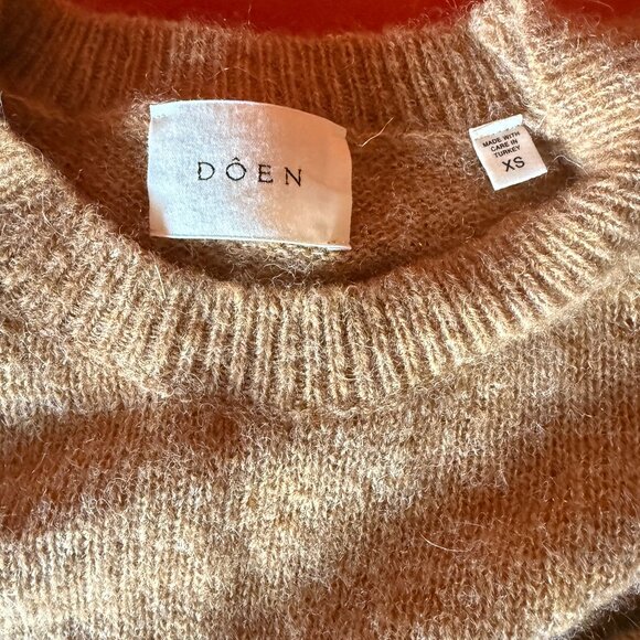 DOEN Marsena Sweater, Hazelnut, xs - Picture 2 of 5